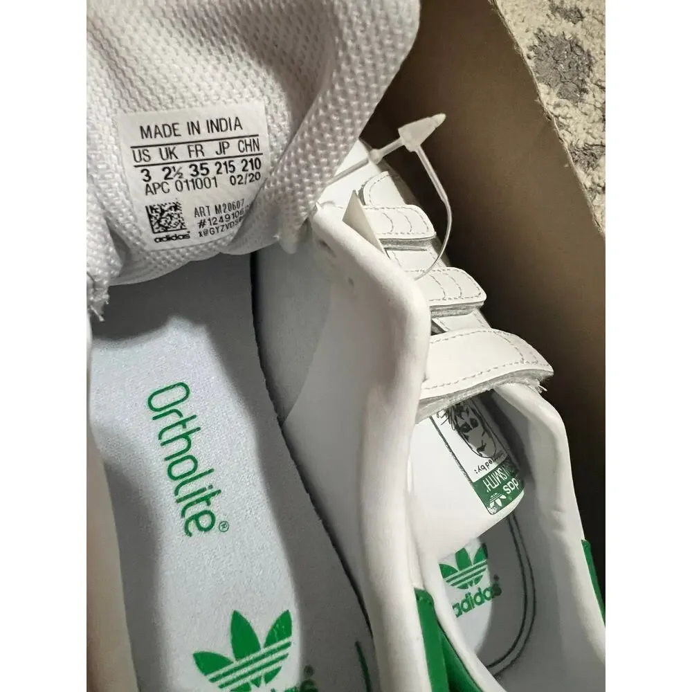 NWT❤️Adidas STAN SMITH COMFORT KIDS Sneaker sz3